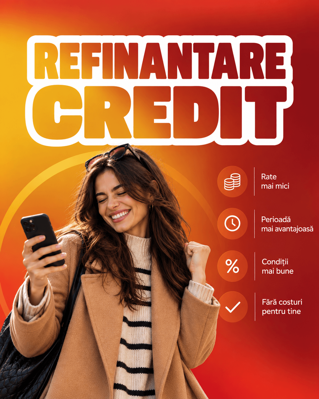 Ne pasă de visurile tale financiare. Suntem alături de tine gratuit la fiecare pas spre succes.